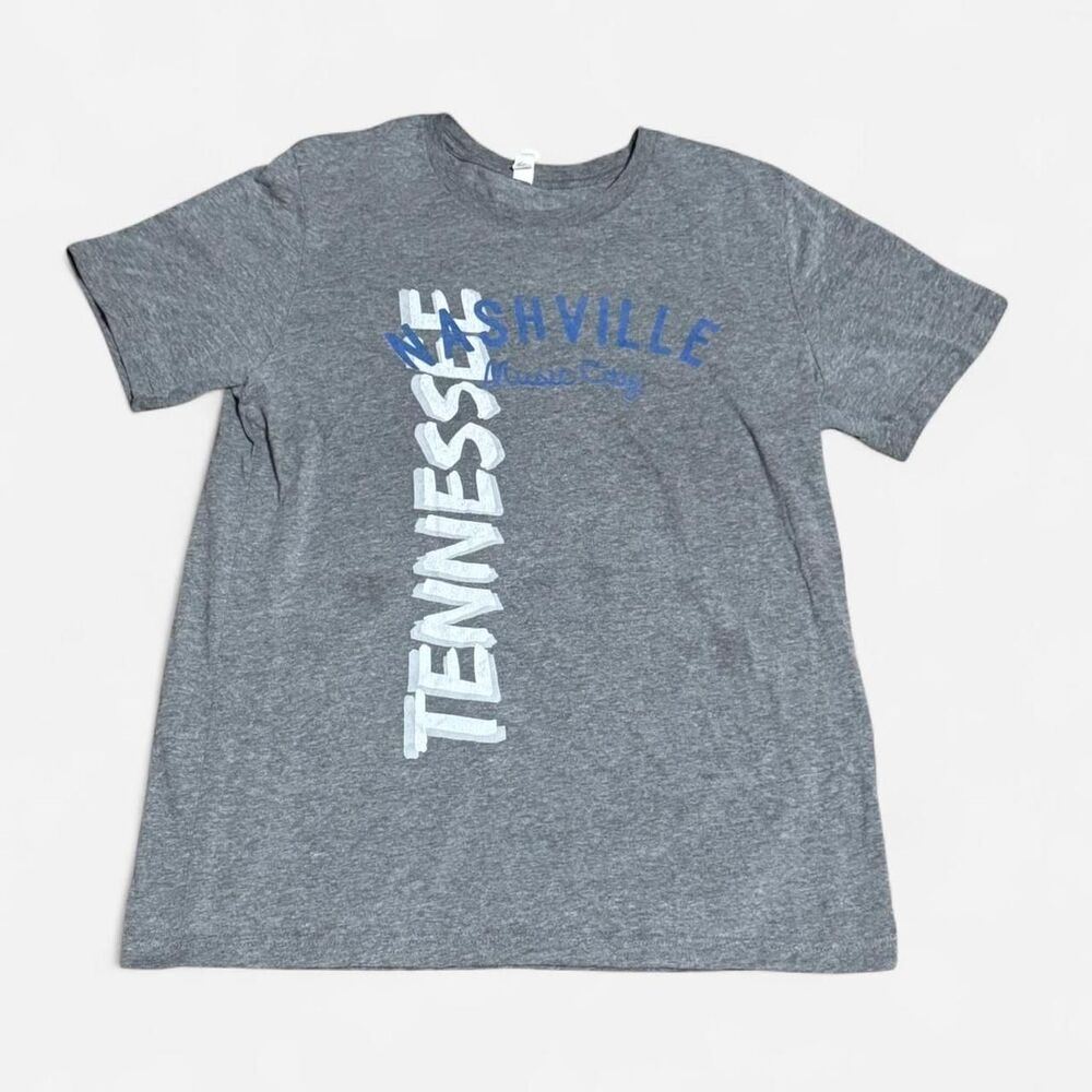 Canvas grey niche-valley Tennessee Large size (width 21in, length 26in) T shirt